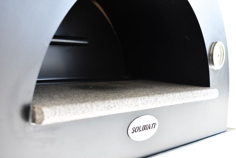  SOLBIATI CUSTOM MADE Stainless/Mild Steel Dome Wood Fired Oven Modern Oven with a Traditional Style 